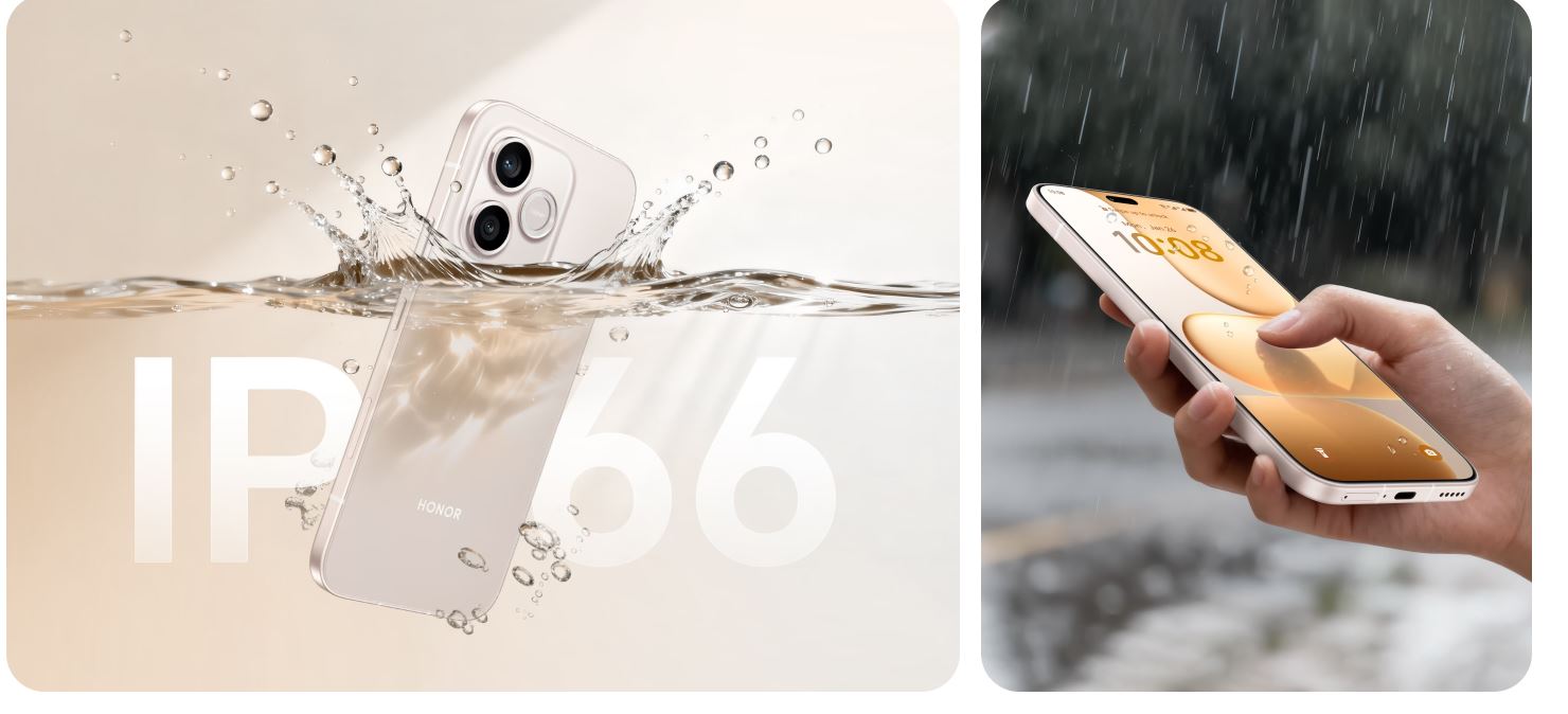 HONOR 600 Lite có kháng bụi, nước chuẩn IP66