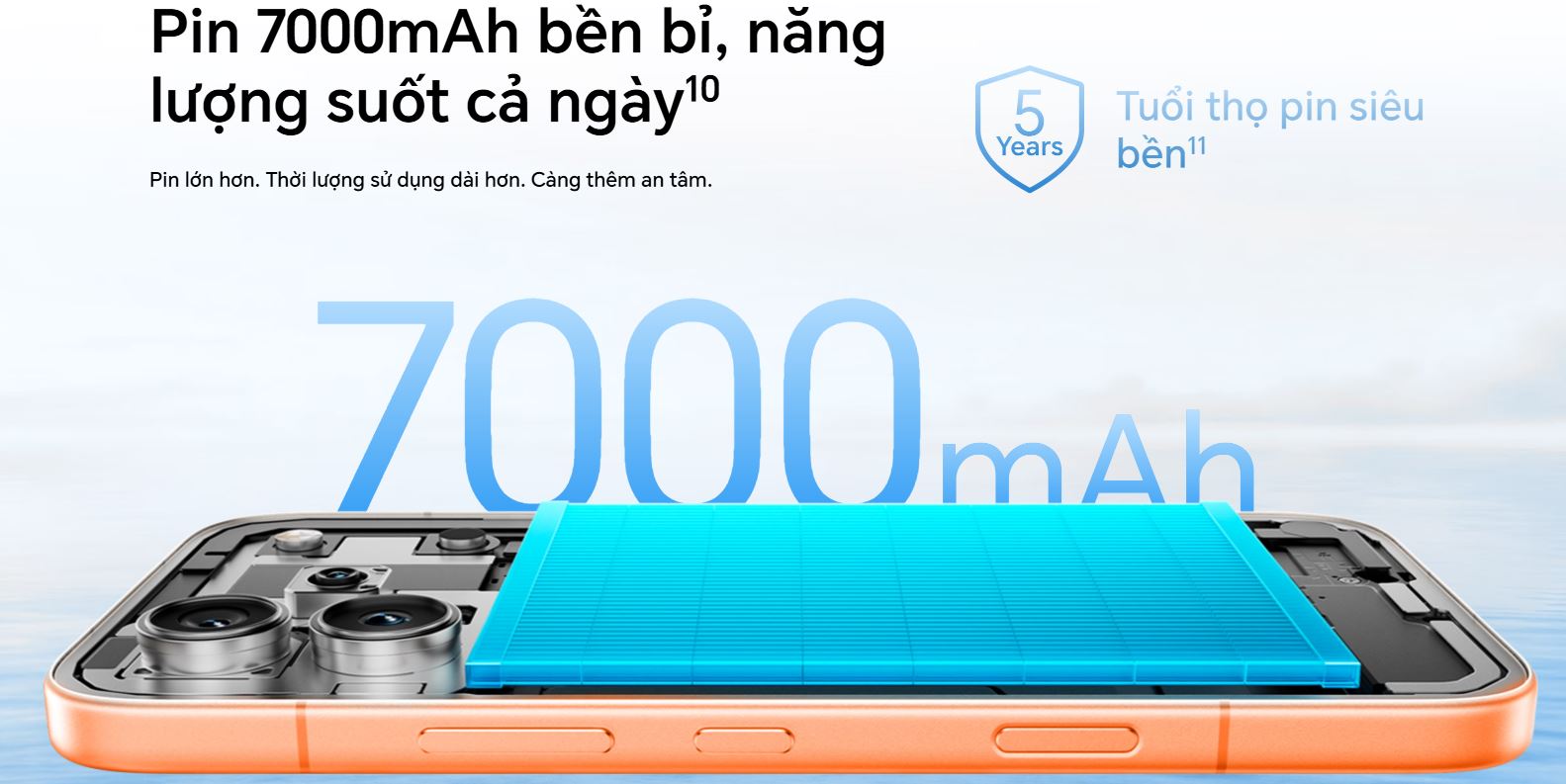 HONOR 600 Pro có pin 7,000mAh