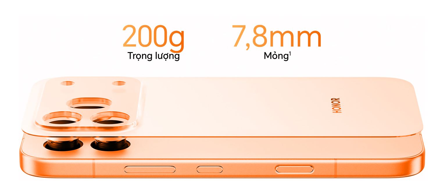 Thiết kế HONOR 600 Pro: Mỏng nhẹ