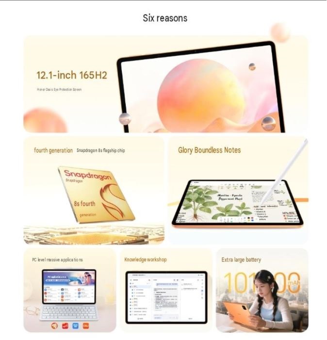 Các tính năng nổi bật của Honor Magic Pad 4 12.1