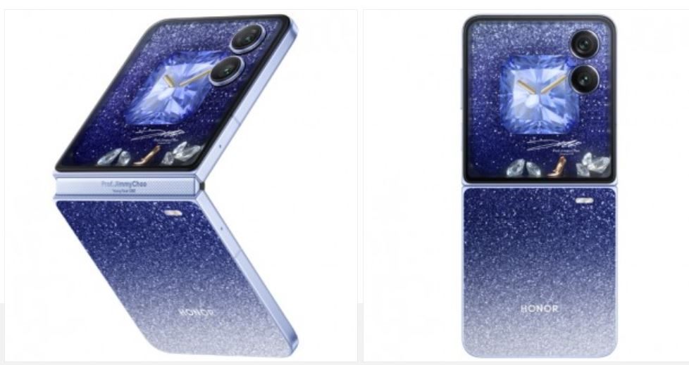 Honor Magic V Flip 2 màu Xanh gradient