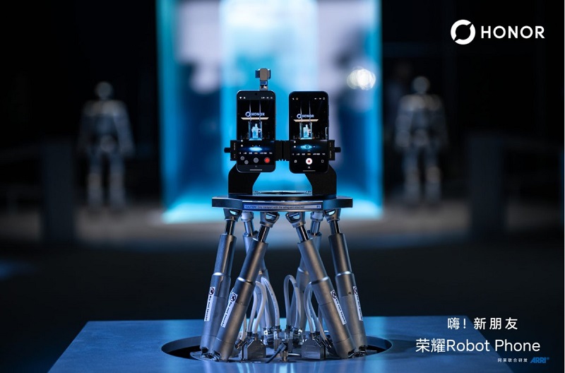 giao diện chụp ảnh của HONOR Robot Phone