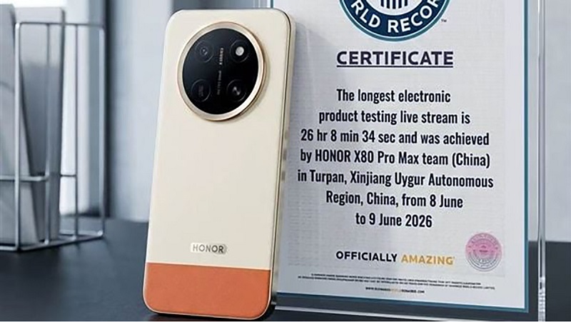 HONOR X80 Pro Max có độ bền ấn tượng