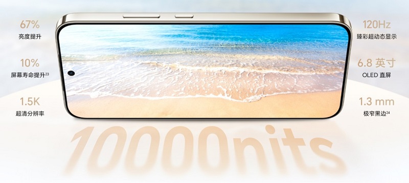 HONOR X80 Pro Max sở hữu màn hình OLED 6,8 inch