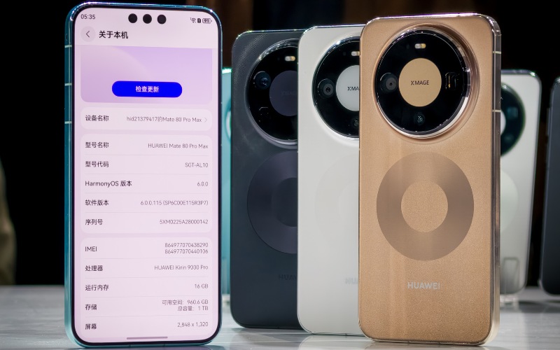 Hiệu năng khủng từ Kirin 9030 và RAM 20GB