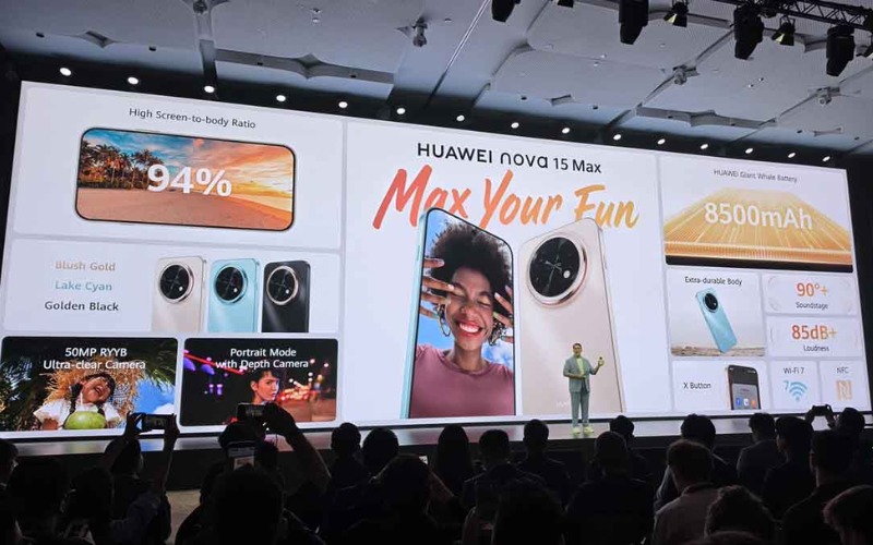 Huawei Nova 15 Max ra mắt