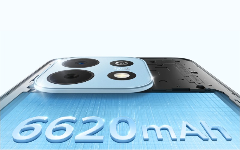 Pin 6620 mAh và sạc nhanh 40W