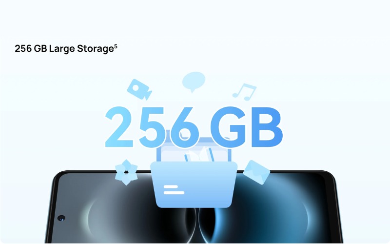 Vi xử lý Kirin 710A ổn định và RAM 8GB mạnh mẽ