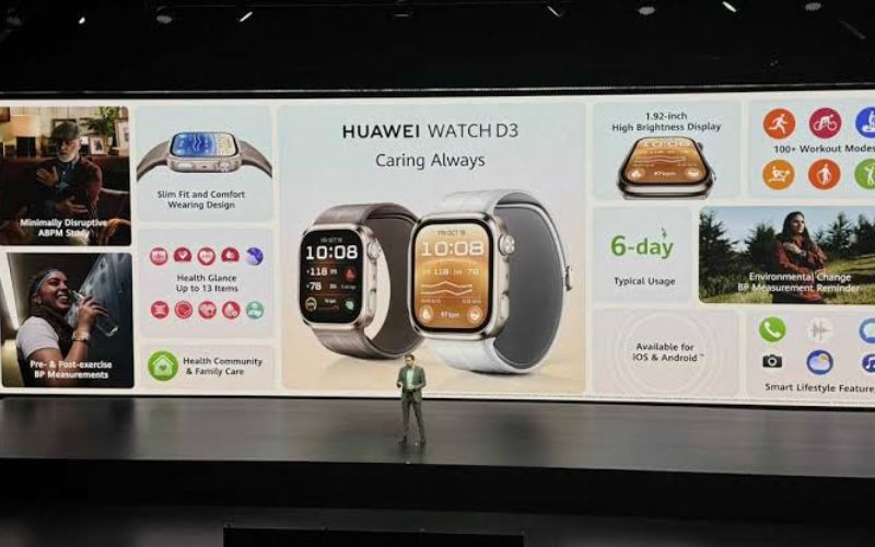 Huawei Watch D3 ra mắt