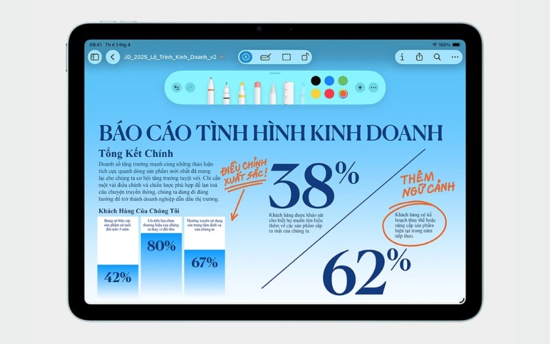 Màn hình Liquid Retina 11 inch sống động