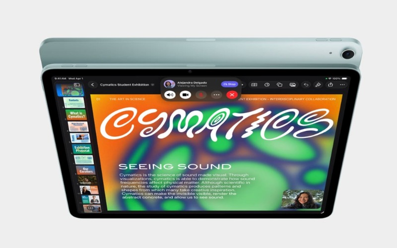 Thiết kế mỏng 6.1 mm và hỗ trợ eSIM