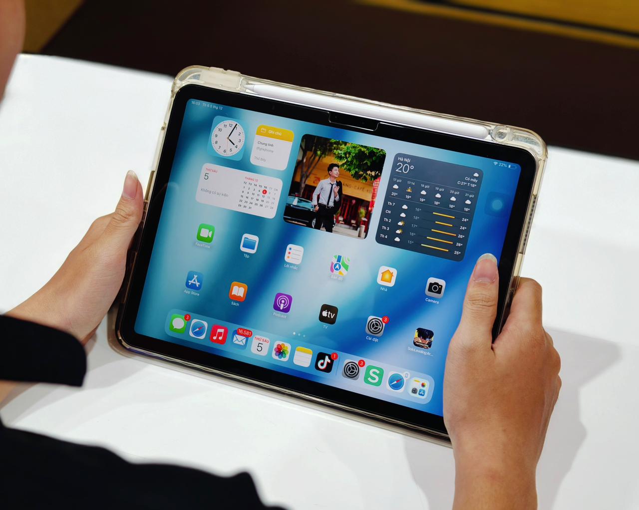 iPad Air 11 inch M3 Wifi 128GB 2025 có cấu hình mạnh mẽ 