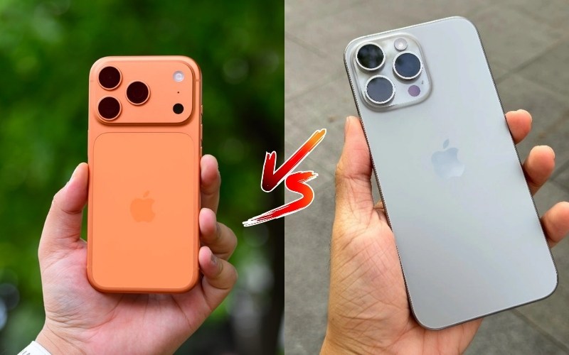 So sánh iPhone 17 Pro Max với iPhone 15 Pro Max