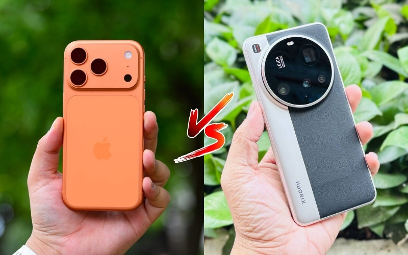 So sánh iPhone 17 Pro Max với Xiaomi 15 Ultra