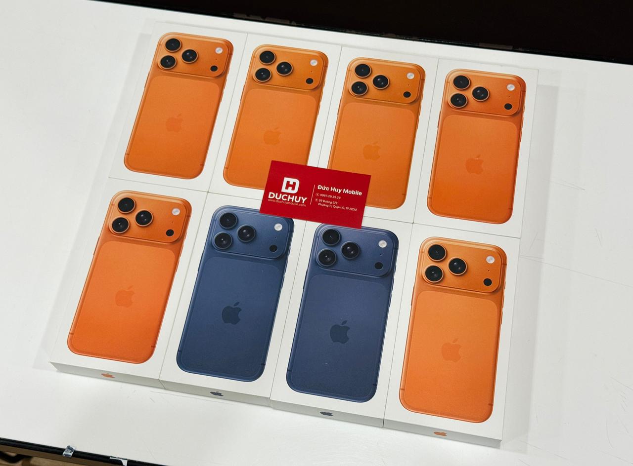 iPhone 17 Pro ra mắt và sẵn hàng đủ màu