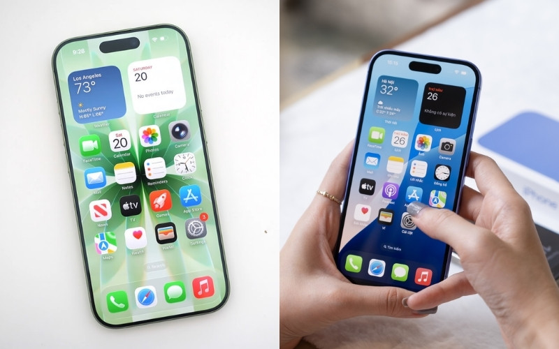 Màn hình: iPhone 17 có màn 6.3 inch 120Hz toàn diện