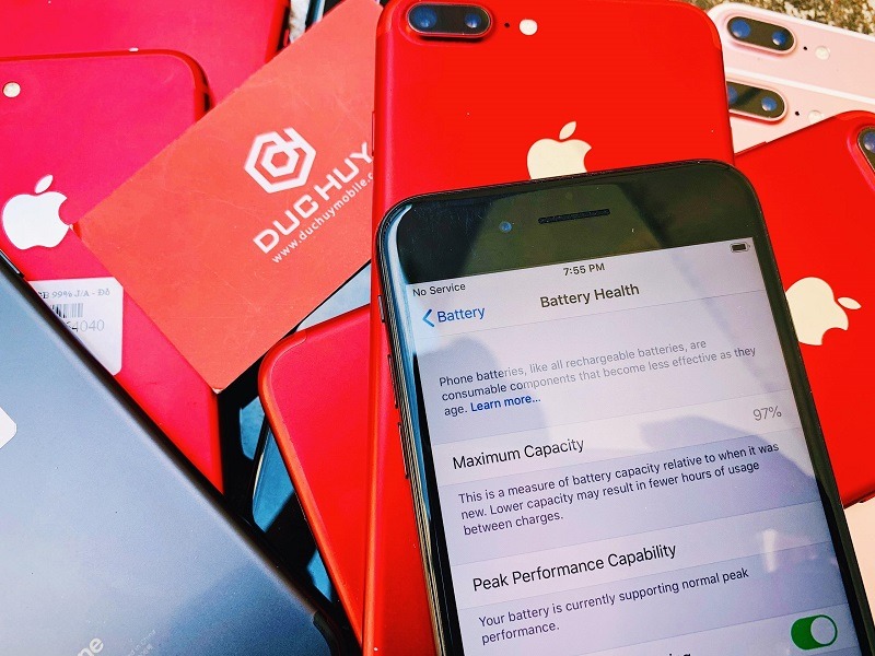 Pin máy đều trên 97%