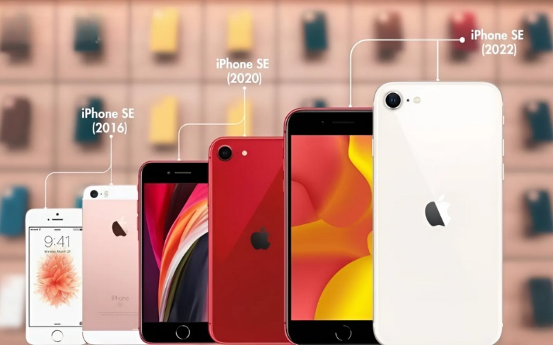 Sự khác biệt giữa các đời iPhone SE