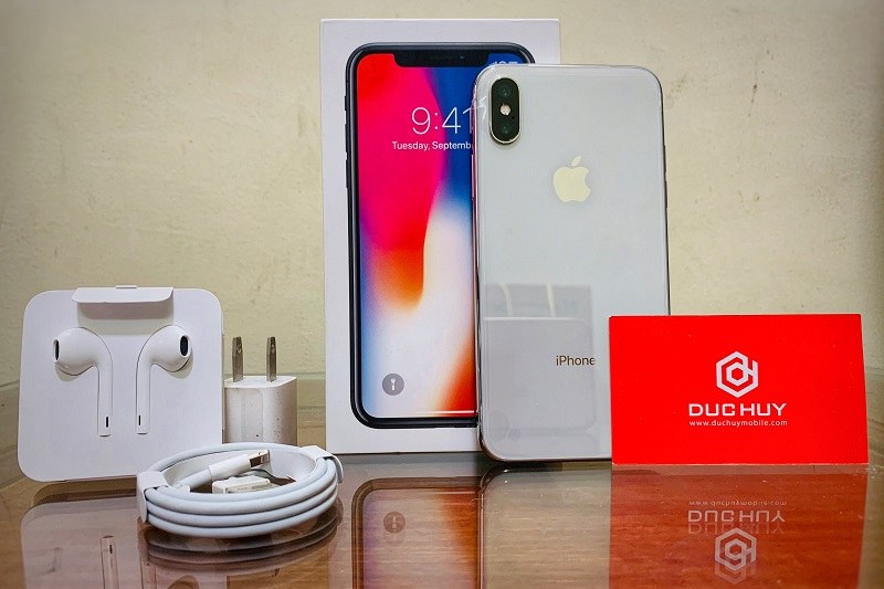 iphone x 256GB trôi bảo hành fullbox 