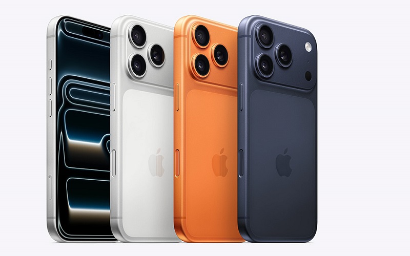 iPhone 17 Pro Max có 3 màu sắc
