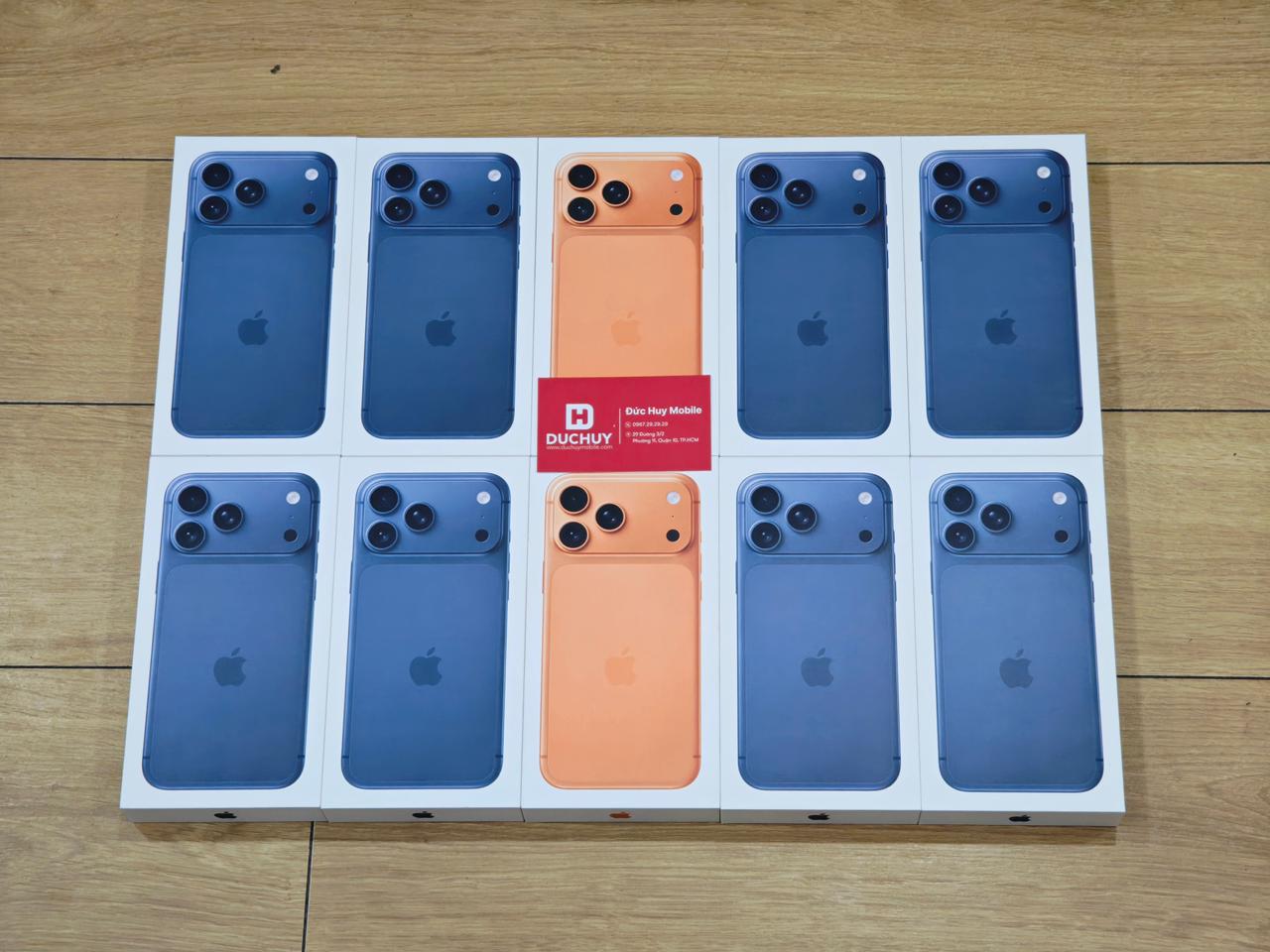 iPhone 17 Pro Max 512GB nâng cấp hiệu năng, màn hình