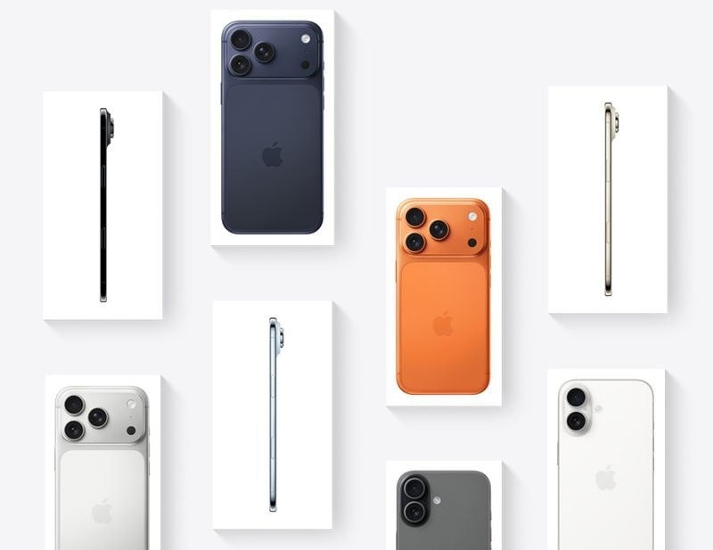 Kích thước iPhone 17/Pro/Pro Max/iPhone Air bao nhiêu inch