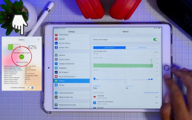 Nhận biết qua nút Home