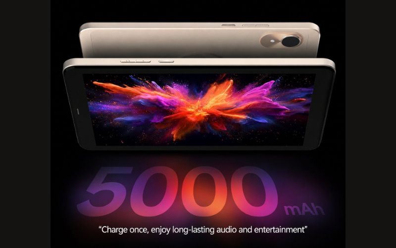 Pin 5000mAh đủ dùng trong ngày