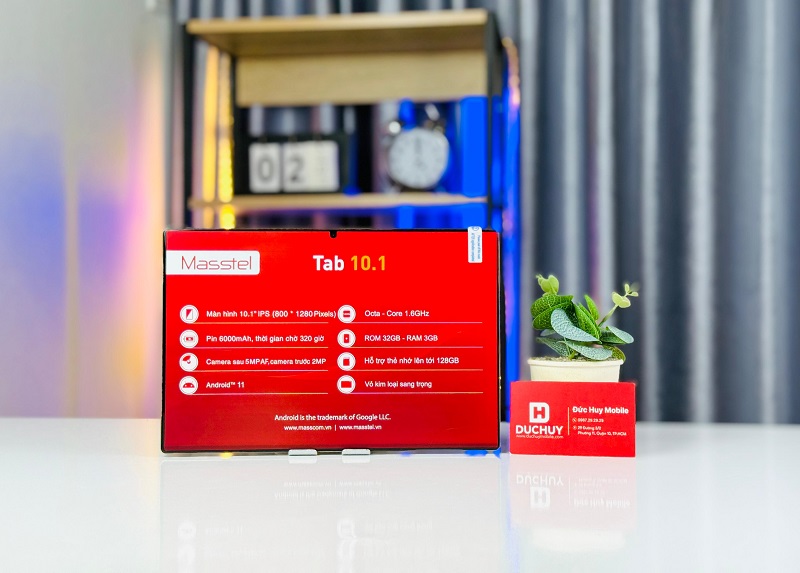 cấu hình Masstel Tab 10.1 ổn định