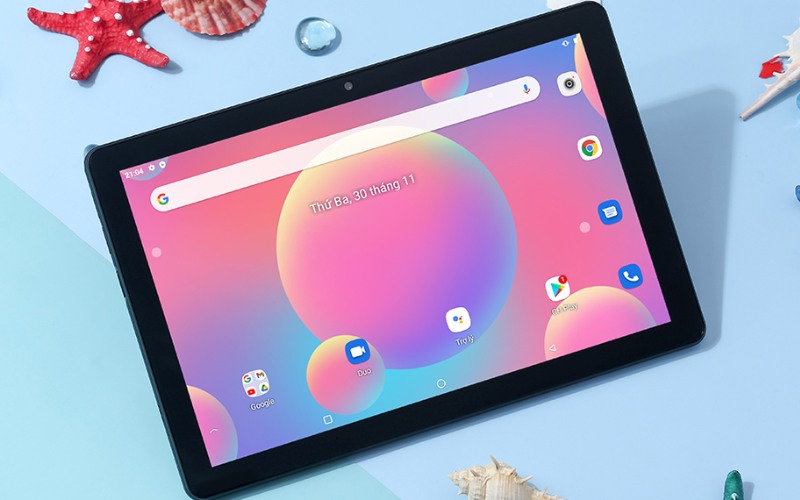 Màn hình 10.1 inch hiển thị nội dung đầy đủ