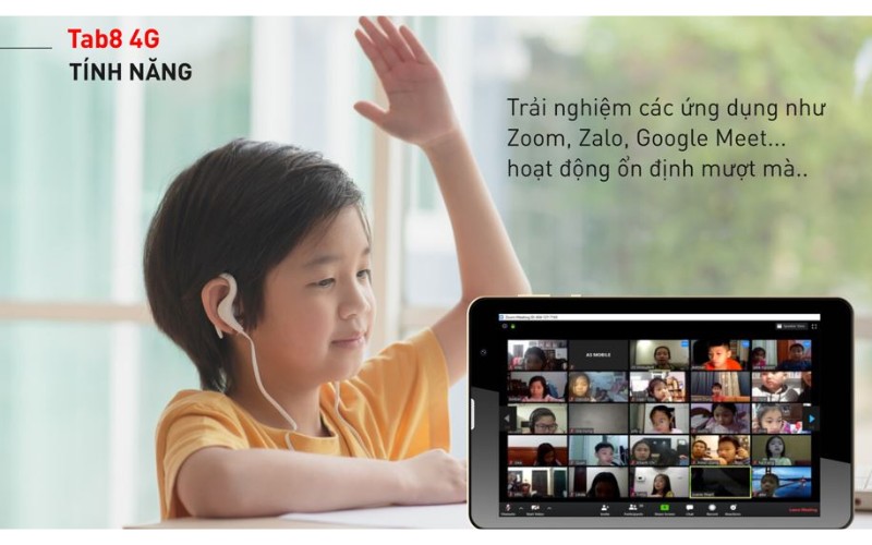 Màn hình 8 inch bảo vệ mắt