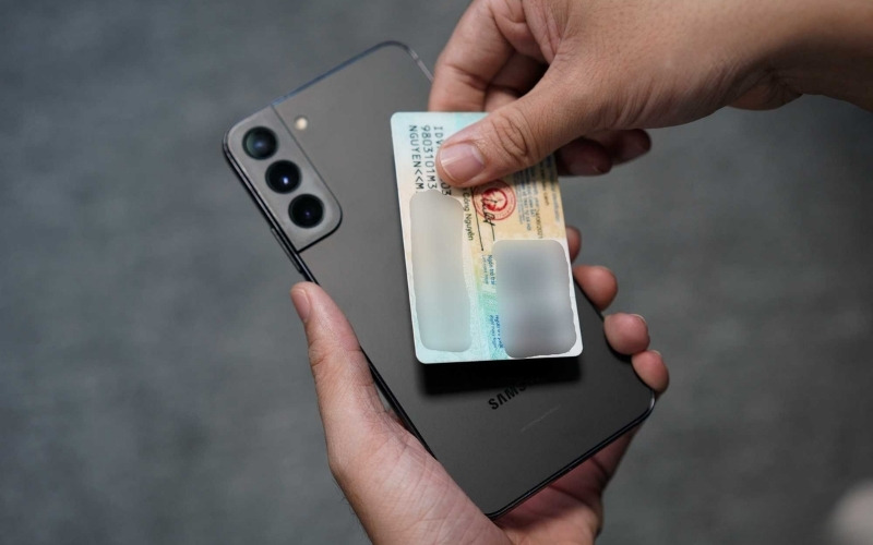 Quét Căn cước công dân trênVNeID