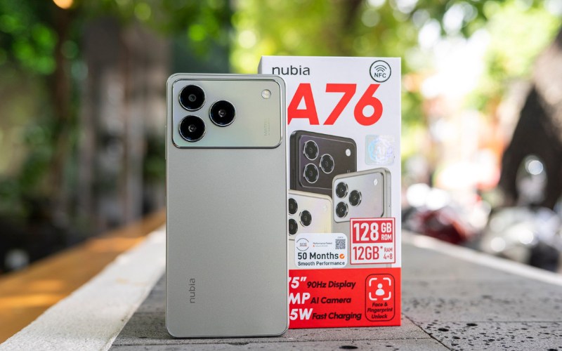 Đặc điểm nổi bật của Nubia A76