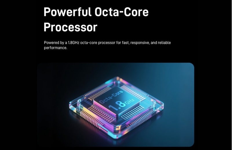 Nubia V80 Max 256GB chạy vi xử lý Unisoc T7250