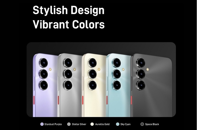 nubia V80 Max 256GB có 4 màu trẻ trung