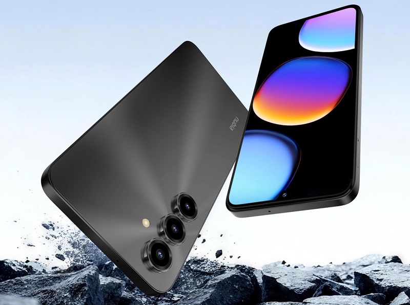 nubia V80 Max 256GB có thiết kế thực dụng