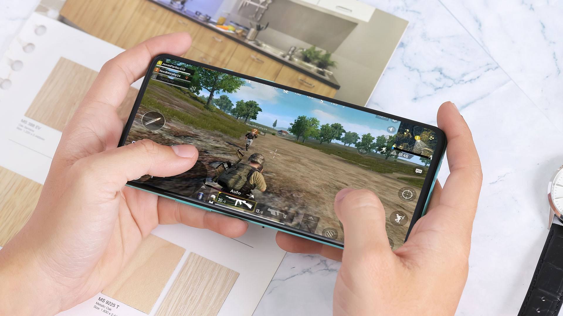 trải nghiệm game bupg mobile trên oneplus 8t