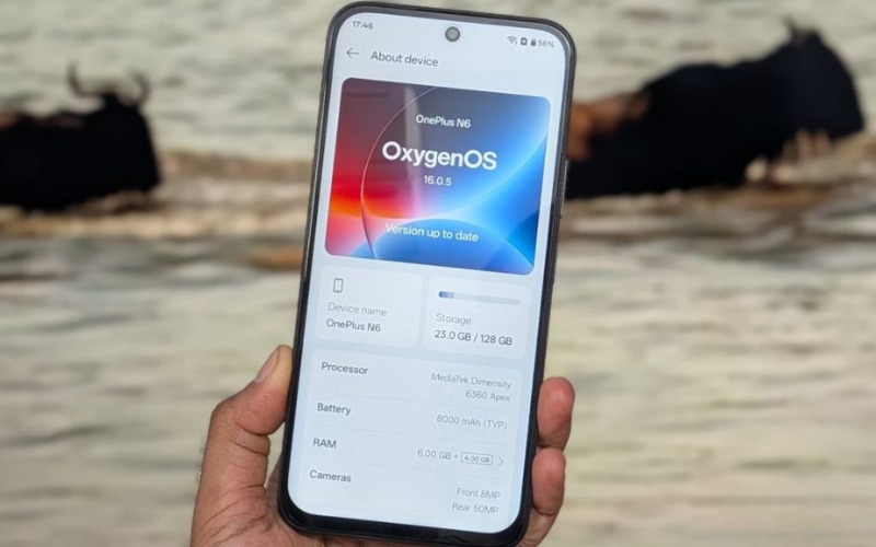 Chip Dimensity 6360 Apex và giao diện OxygenOS 16 mượt mà