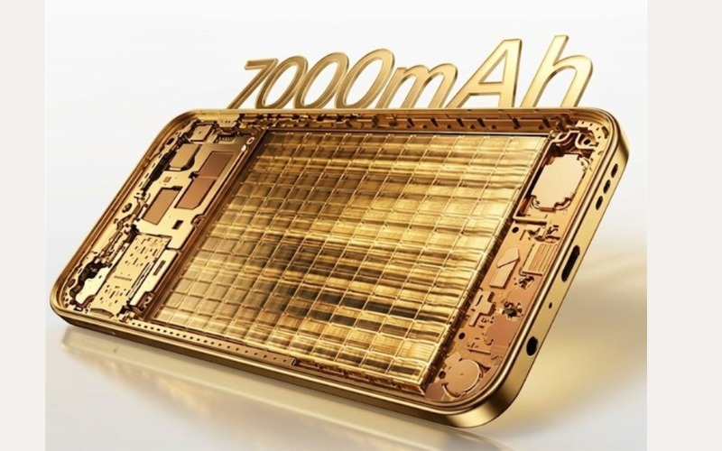 Pin 7000mAh bền bỉ