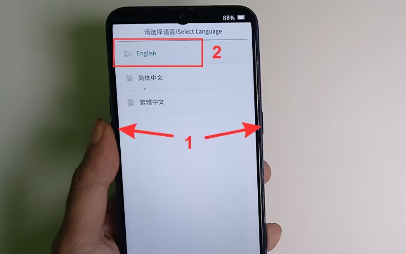 Chọn Reboot để khởi động lại