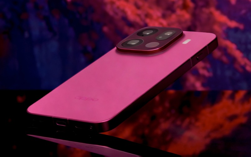 OPPO Find X9 3 màu: titan, đen than chì và đỏ