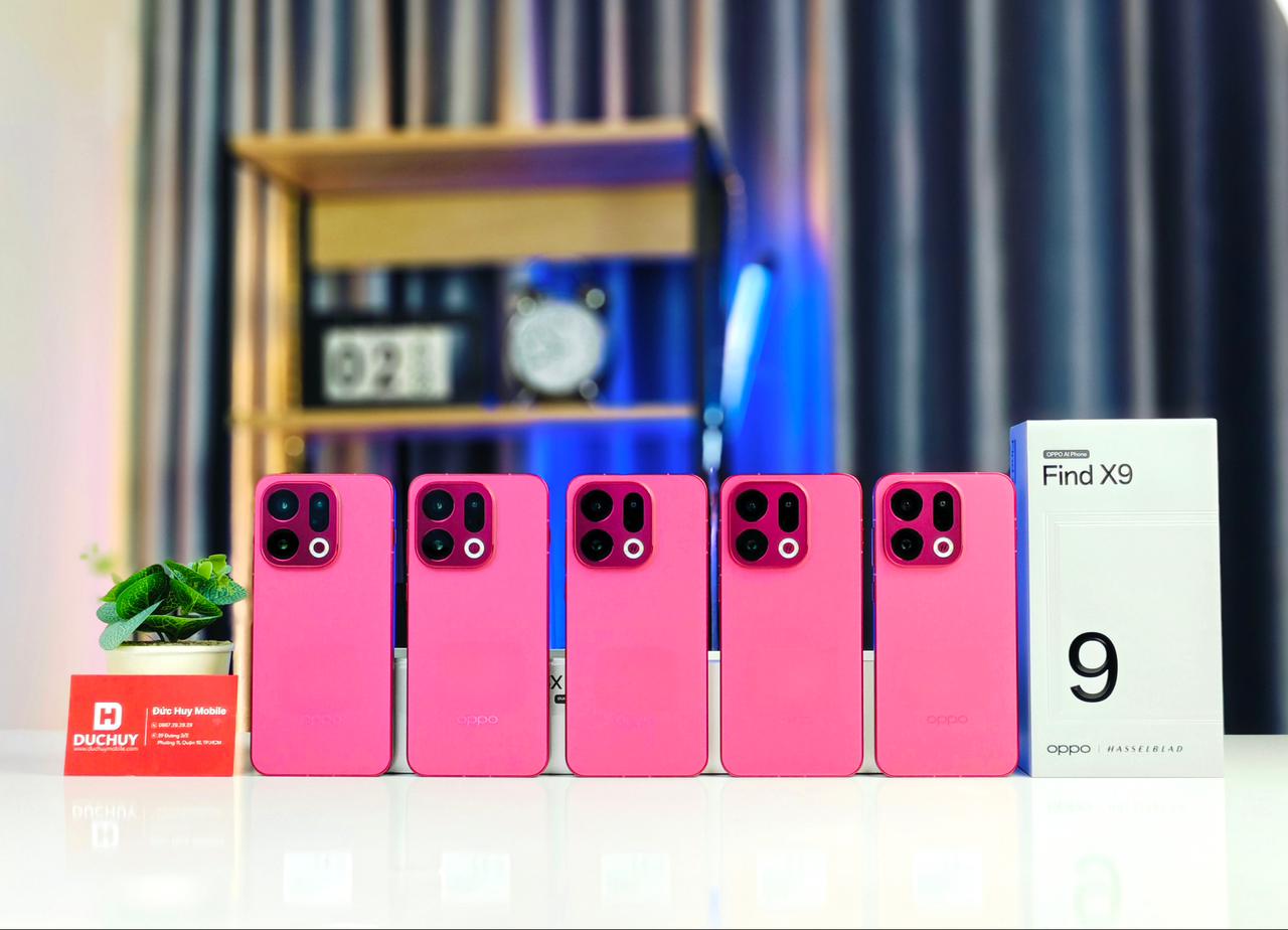 OPPO Find X9 5G (16GB | 512GB) màu đỏ sẵn hàng