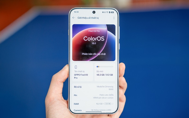 Trải nghiệm chơi game trên OPPO Find X9 Pro