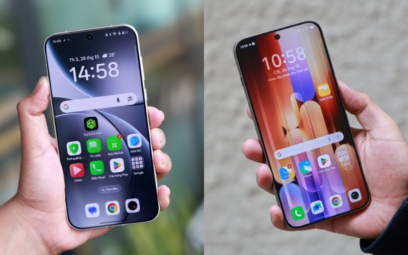 Màn hình: vivo 300 Pro có độ sáng lớn hơn