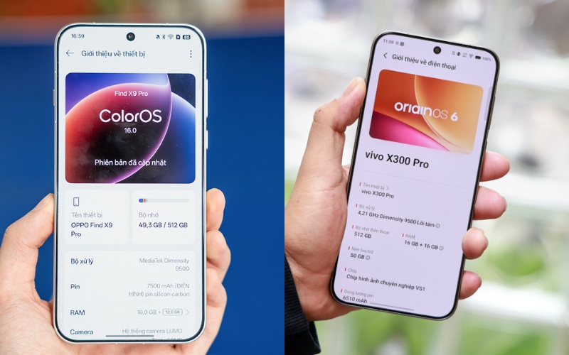 Pin và Sạc: OPPO Find X9 vượt trội với pin 7.500mAh