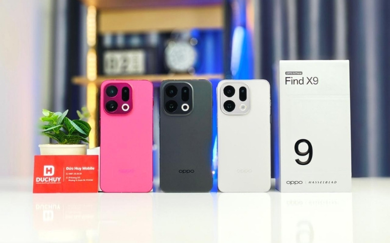 Thiết kế OPPO Find X9