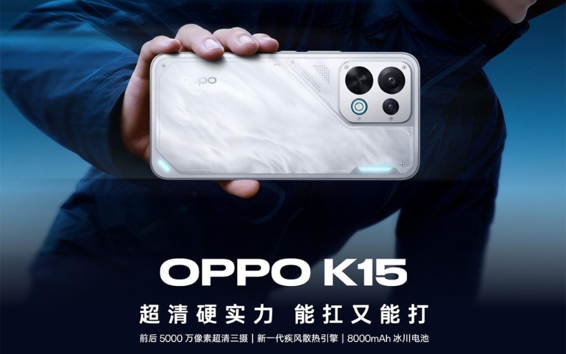 OPPO K15 ra mắt