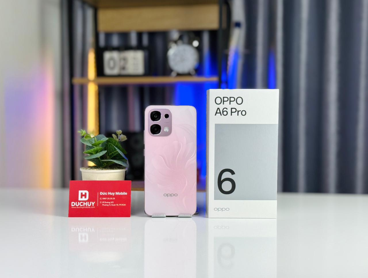 OPPO A6 Pro sử dụng vi xử lý tầm trung MediaTek Helio G100