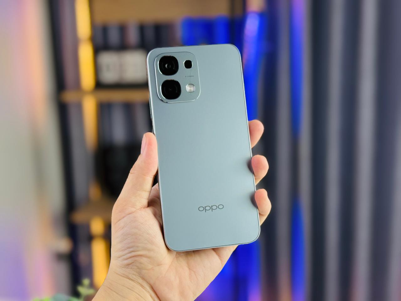 OPPO A6 Pro sở hữu ngoại hình hiện đại với mặt lưng bằng thủy tinh hữu cơ