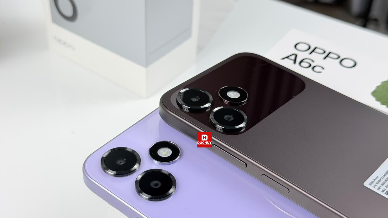 OPPO A6c có camera sau 13MP